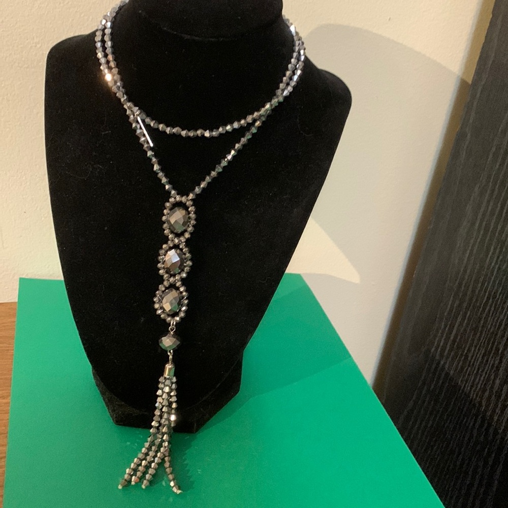 Joe Fresh sparkle necklace, 27”